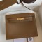 Hermes Kelly Danse II Bag In Beige de Weimar Evercolor Calfskin