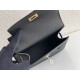 Hermes Kelly En Desordre 20 Handmade Bag In Black Epsom Calfskin