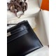 Hermes Kelly Pochette Handmade Bag In Black Box Calfskin