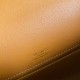 Hermes Kelly Pochette Handmade Bag In Gold Swift Calfskin