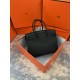 Hermes Birkin 25cm Bag In Black Togo Leather