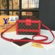 Louis Vuitton M40274 Petite Malle Crossbody Bag Monogram Canvas