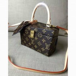 Louis Vuitton M40275 Twisted Box By Rei Frank Gehry Tote Bag Monogram Canvas