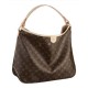 Louis Vuitton M40353 Delightful Monogram MM Hobo Bag Monogram Canvas