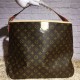 Louis Vuitton M40353 Delightful Monogram MM Hobo Bag Monogram Canvas