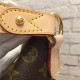 Louis Vuitton M40353 Delightful Monogram MM Hobo Bag Monogram Canvas