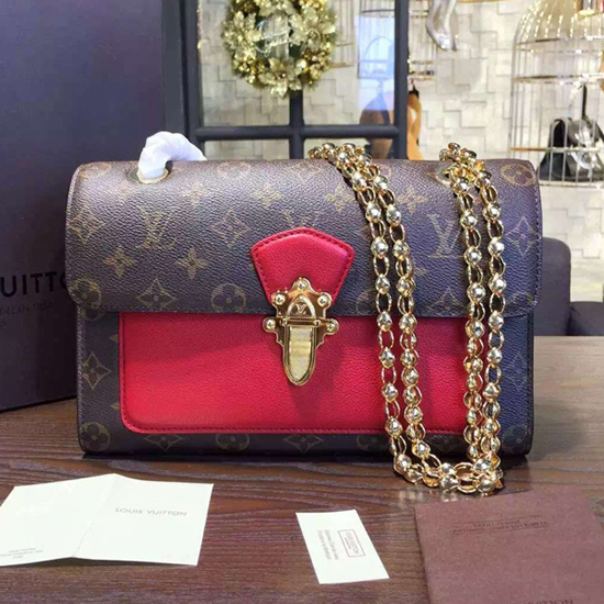 Louis Vuitton M41731 Victoire Shoulder Bag Monogram Canvas