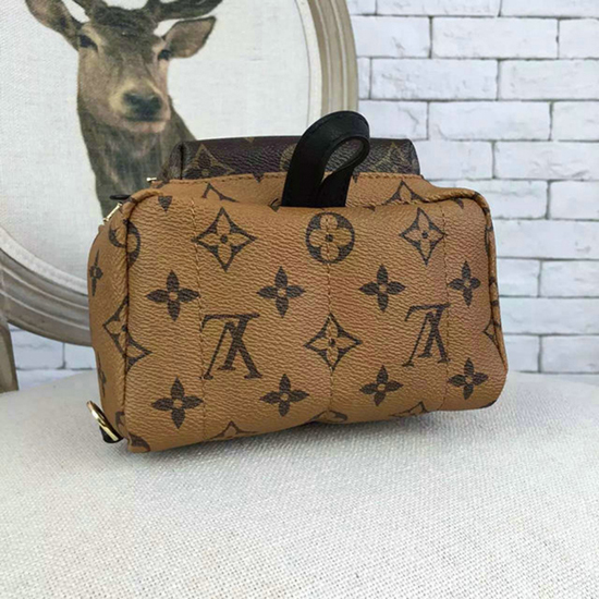 Louis Vuitton M42411 Palm Springs Backpack Mini Monogram Canvas