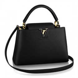 Louis Vuitton M42259 Capucines PM Tote Bag Taurillon Leather