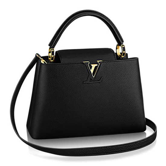 Louis Vuitton M42259 Capucines PM Tote Bag Taurillon Leather