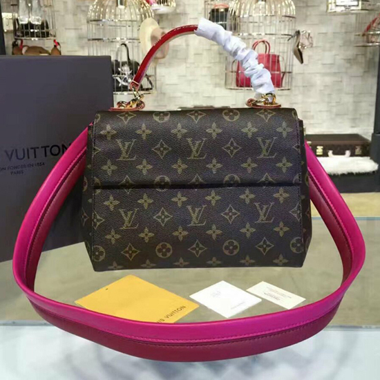 Louis Vuitton M42738 Cluny BB Tote Bag Monogram Canvas