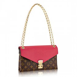 Louis Vuitton M40542 Pallas Chain Shoulder Bag Monogram Canvas