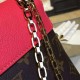 Louis Vuitton M40542 Pallas Chain Shoulder Bag Monogram Canvas