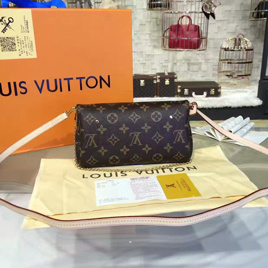 Louis Vuitton M40717 Favorite PM Monogram Canvas