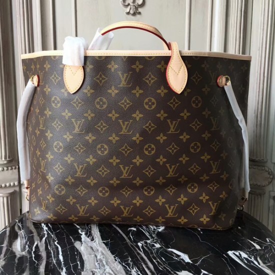 Louis Vuitton M41180 Neverfull GM Shoulder Bag Monogram Canvas