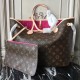 Louis Vuitton M41178 Neverfull MM Shoulder Bag Monogram Canvas