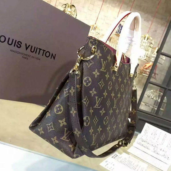 Louis Vuitton M40906 Pallas Tote Bag Monogram Canvas