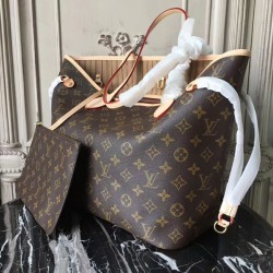 Louis Vuitton M40995 Neverfull MM Shoulder Bag Monogram Canvas