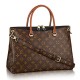 Louis Vuitton M41064 Pallas Tote Bag Monogram Canvas