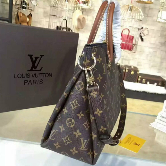 Louis Vuitton M41064 Pallas Tote Bag Monogram Canvas