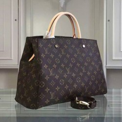 Louis Vuitton M41067 Montaigne GM Tote Bag Monogram Canvas