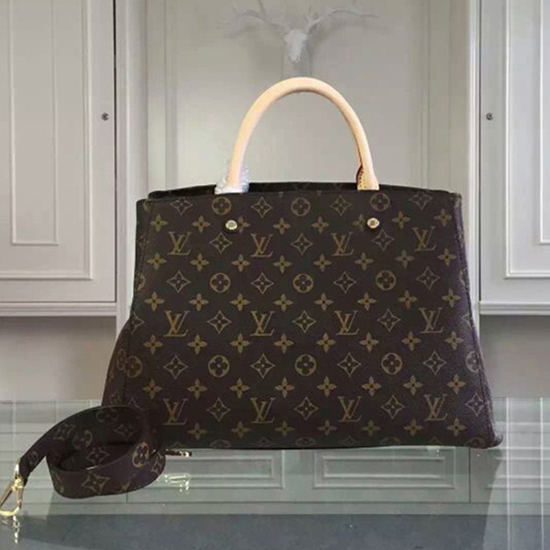 Louis Vuitton M41067 Montaigne GM Tote Bag Monogram Canvas