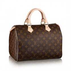 Louis Vuitton M41108 Speedy 30 Tote Bag Monogram Canvas