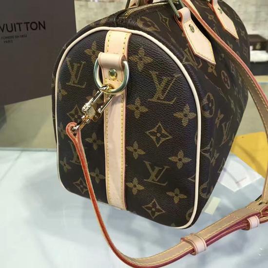 Louis Vuitton M41113 Speedy Bandouliere 25 Tote Bag Monogram Canvas