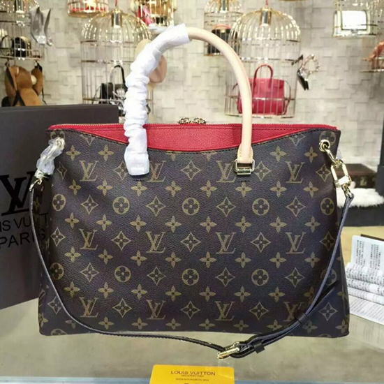 Louis Vuitton M41175 Pallas Tote Bag Monogram Canvas