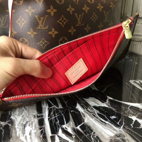 Louis Vuitton M41177 Neverfull MM Shoulder Bag Monogram Canvas