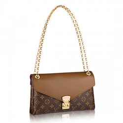 Louis Vuitton M41203 Pallas Chain Shoulder Bag Monogram Canvas