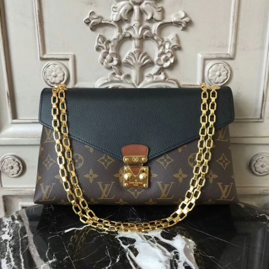 Louis Vuitton M41223 Pallas Chain Shoulder Bag Monogram Canvas