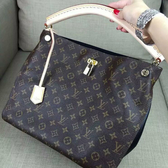 Louis Vuitton M41621 Gaia Hobo Bag Monogram Canvas