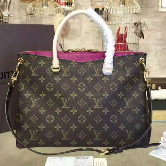 Louis Vuitton M41633 Pallas Tote Bag Monogram Canvas