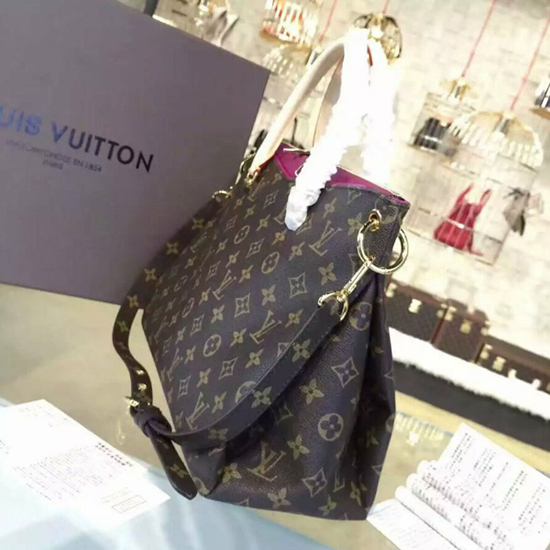 Louis Vuitton M41633 Pallas Tote Bag Monogram Canvas