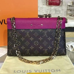 Louis Vuitton M41635 Pallas Chain Shoulder Bag Monogram Canvas