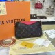 Louis Vuitton M41638 Pallas Clutch Crossbody Bag Monogram Canvas