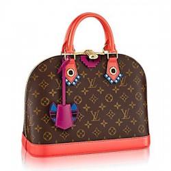 Louis Vuitton M41661 Alma PM Totem Tote Bag Monogram Canvas