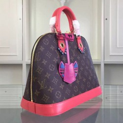 Louis Vuitton M41661 Alma PM Totem Tote Bag Monogram Canvas