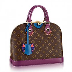 Louis Vuitton M41662 Alma PM Totem Tote Bag Monogram Canvas