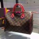 Louis Vuitton M41665 Speedy 30 Totem Tote Bag Monogram Canvas