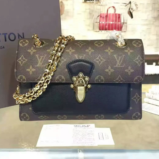 Louis Vuitton M41730 Victoire Shoulder Bag Monogram Canvas