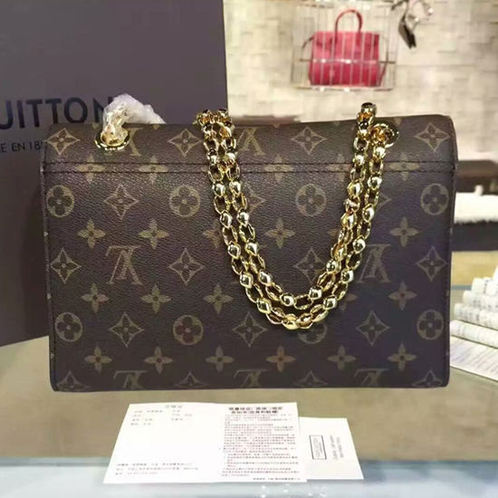 Louis Vuitton M41730 Victoire Shoulder Bag Monogram Canvas