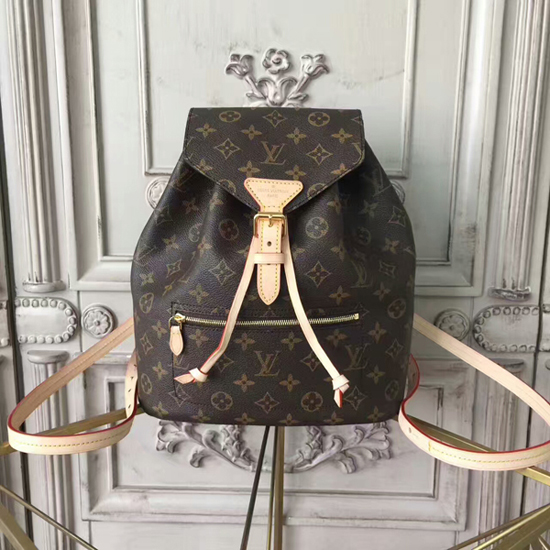 Louis Vuitton Montsouris Backpack M43431 Monogram Canvas