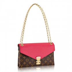 Louis Vuitton M50070 Pallas Chain Shoulder Bag Monogram Canvas