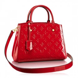 Louis Vuitton M50170 Montaigne BB Tote Bag Monogram Vernis