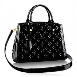 Louis Vuitton M50171 Montaigne BB Tote Bag Monogram Vernis