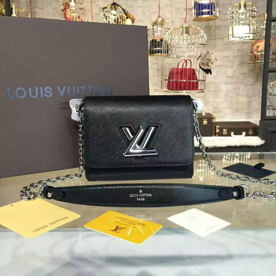 Louis Vuitton M50332 Twist PM Shoulder Bag Epi Leather