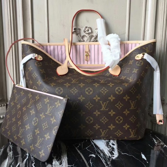 Louis Vuitton M50366 Neverfull MM Shoulder Bag Monogram Canvas