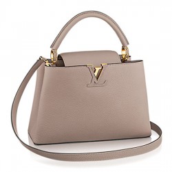 Louis Vuitton M42253 Capucines PM Tote Bag Taurillon Leather